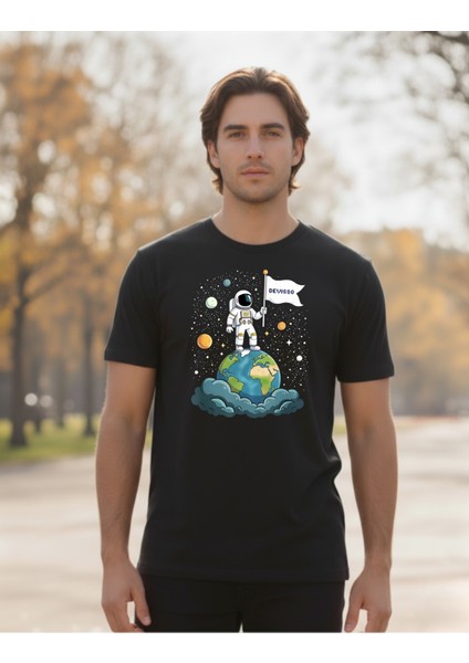 Devısso Traders On Top Of The World - Traders, Borsacierkek Siyah T-Shirt fiyatları