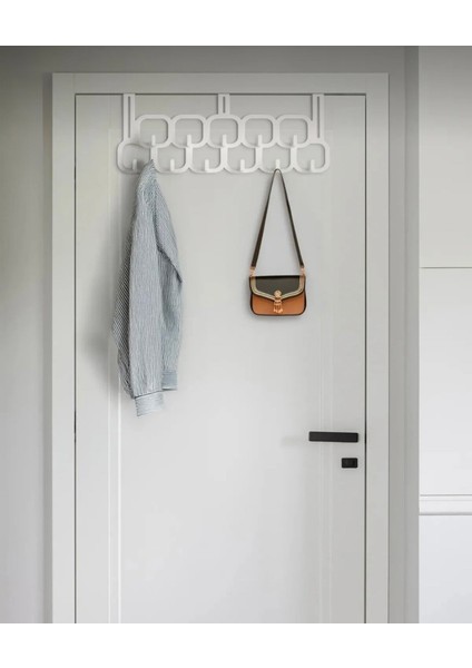 2 Adet 11 Kancalı Çok Amaçlı Kapı Arkası Pratik Modern Askılık fırsatları