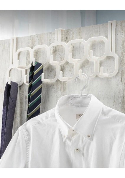 2 Adet 11 Kancalı Çok Amaçlı Kapı Arkası Pratik Modern Askılık indirimleri