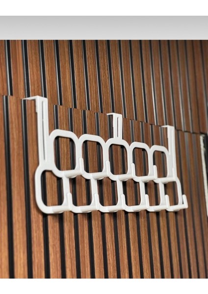 2 Adet 11 Kancalı Çok Amaçlı Kapı Arkası Pratik Modern Askılık