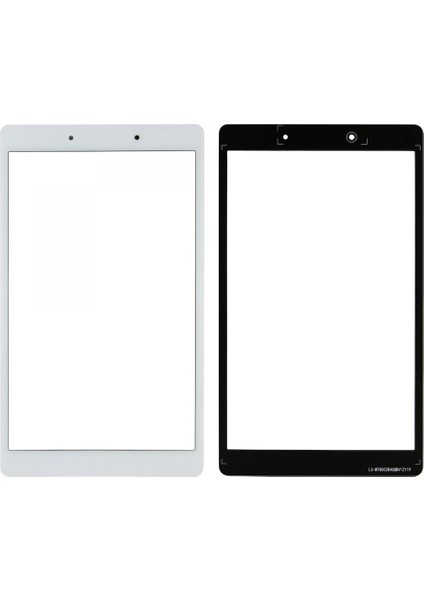Samsung Tab A T290 Ön Cam Dokunmatik Lensi Ocalı - Beyaz