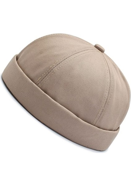 Astarlı %100 Pamuk Cap Ayarlanabilir Docker Şapka Yazlık Takke Şapka Retro Şapka Takke Şapka