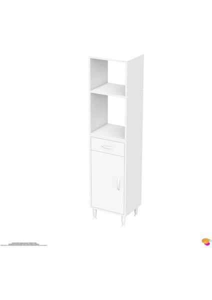 Alp Mutfak Fırın Dolabı Çekmeceli 45 cm Mini/midi Mikrodalga Mutfak Dolabı 45X163,4X32.5 cm