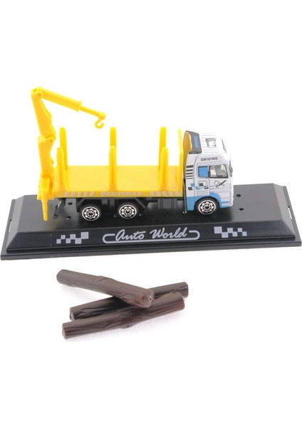 Die Cast Mini Sarı Kütük Kamyonu fırsatları