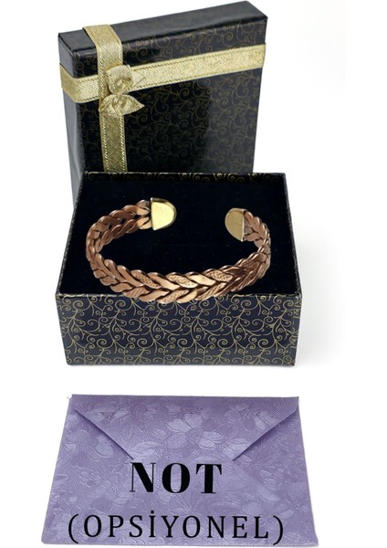 El Yapımı Ayarlanabilir Burgulu Saf Bakır Bileklik , Bakır Bilezik BB-333 fiyatları