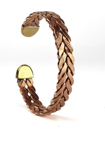 El Yapımı Ayarlanabilir Burgulu Saf Bakır Bileklik , Bakır Bilezik BB-333 modelleri