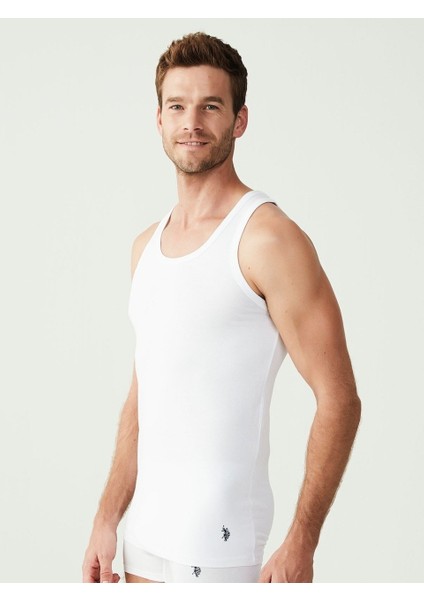 2'li Paket Modal Pamuklu ve Likralı Erkek Penye Erkek Atlet 80441