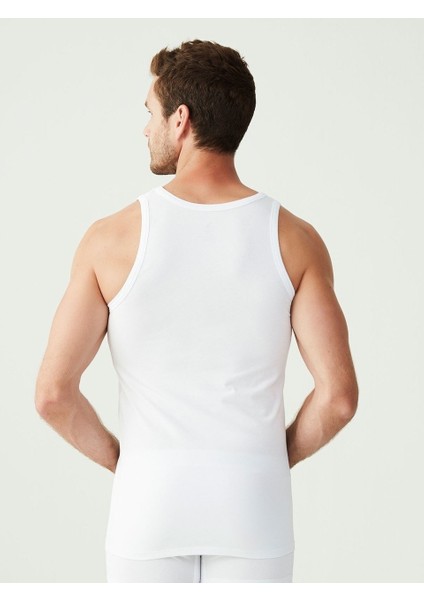 2'li Paket Modal Pamuklu ve Likralı Erkek Penye Erkek Atlet 80441 modelleri