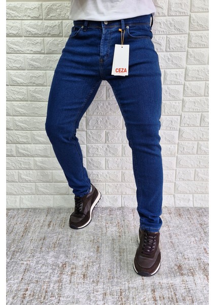 Skinny Fit Likralı Kot Pantolon (102)