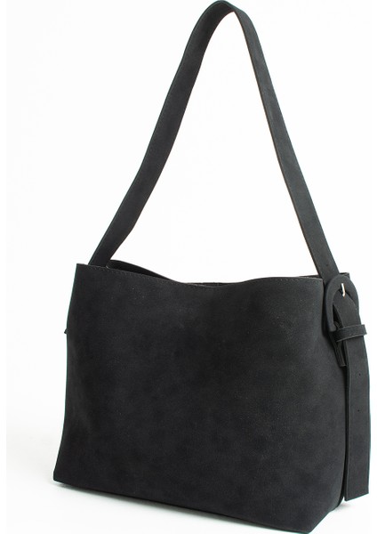 Ravenna Süet Mıknatıs Kapamalı Fermuarlı Iç Bölme Büyük Boy Shopper Kadın Omuz Çantası modelleri