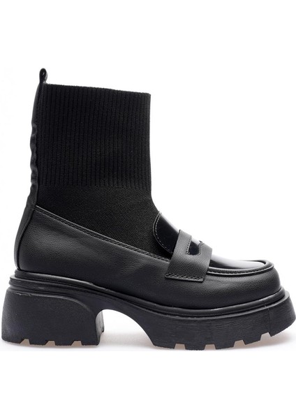 Kadın Çorap Bot Triko Siyah Boska modelleri