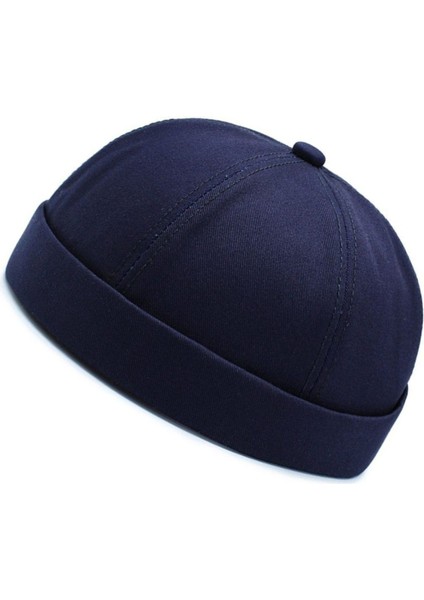 Astarlı %100 Pamuk Cap Ayarlanabilir Docker Şapka Yazlık Takke Şapka Retro Şapka Takke Şapka