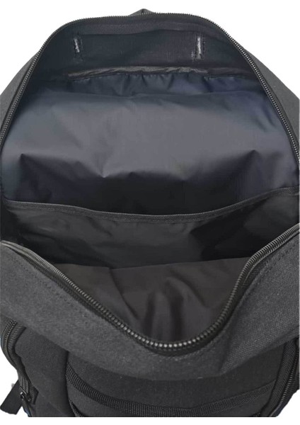 Siyah Dağcı Sırt Çantası Kanvas Kumaş 50LT 501 Outdoor Çanta fırsatları