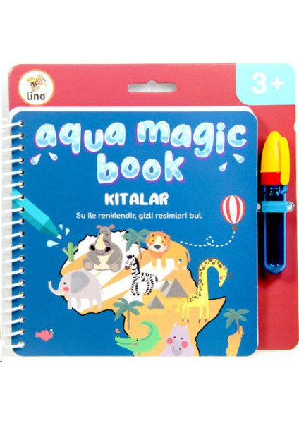 Aqua Magic Book Kıtalar (Sihirli Boyama Kitabı)