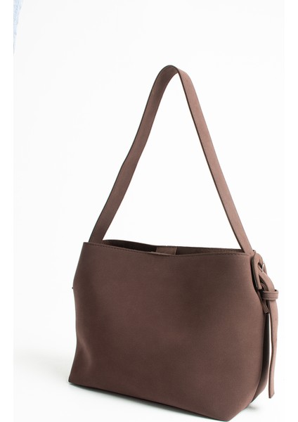 Ravenna Süet Mıknatıs Kapamalı Fermuarlı Iç Bölme Büyük Boy Shopper Kadın Omuz Çantası fiyatları