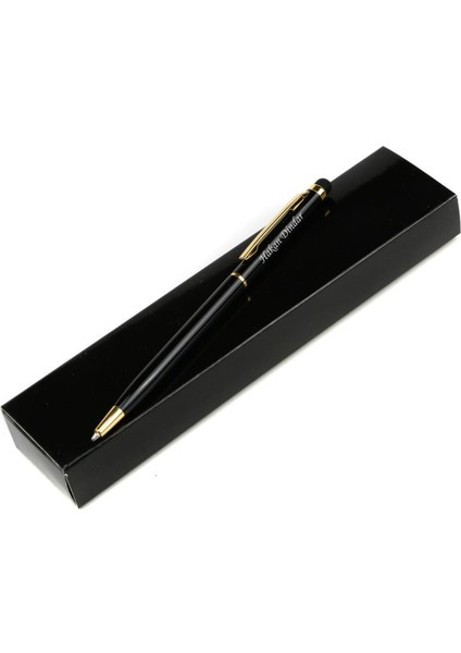 Parlak Siyahkişiye Özel Isimli Tükenmez Kalem fiyatları