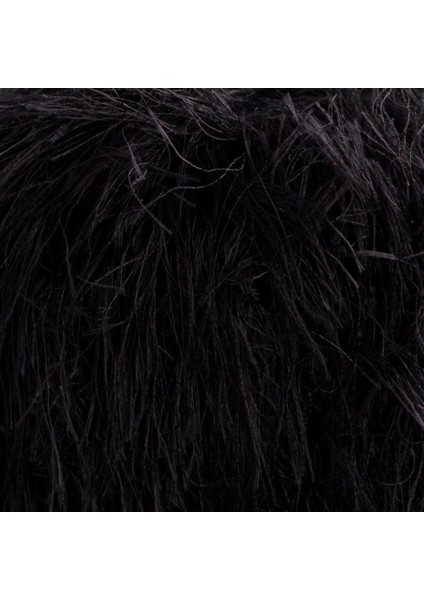 Loren Luna Tavşan Tüyü Siyah El Örgü Ipi - R004 - 34002 fiyatları