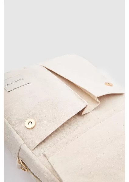 Gri Unısex Essentıal Kanvas Kumaş Sırt Çantası modelleri