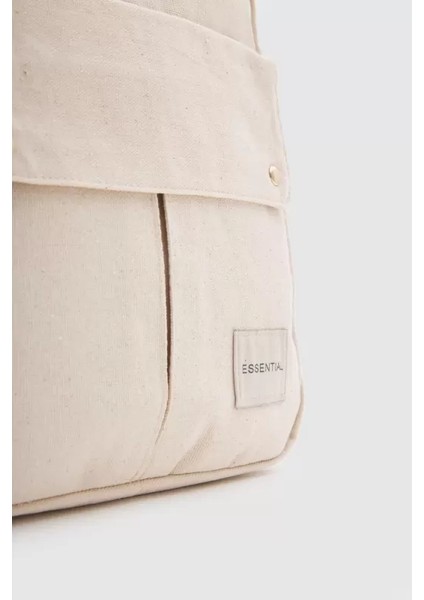 Gri Unısex Essentıal Kanvas Kumaş Sırt Çantası indirimleri