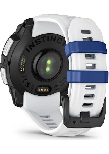 Instinct 3 – 45 mm Solar - Beyaz Mavi