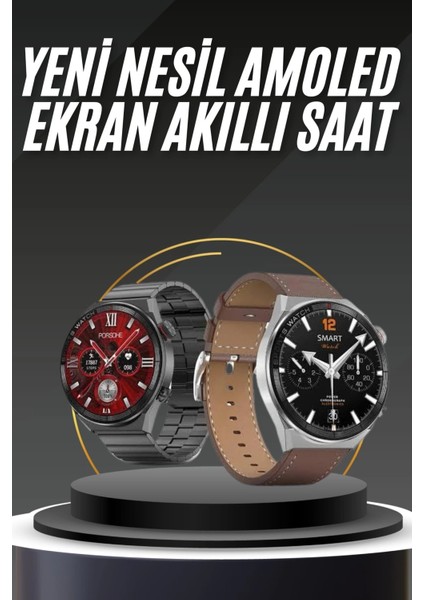 Çağrı Cevaplama Sesli Asistan Çoklu Dil Desteği 5.0 Bluetooth Akıllı Saat