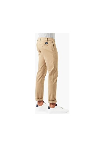 Smart 360 Flex Bej Ultimate Skinny Fit Chino Pantolon