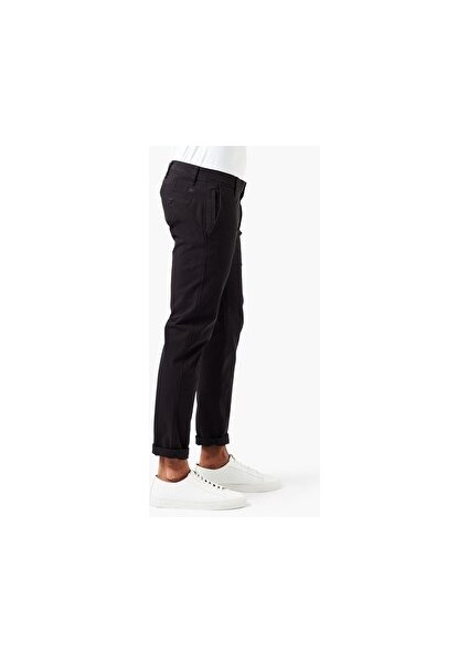Smart 360 Flex Siyah Ultimate Skinny Fit Chino Pantolon