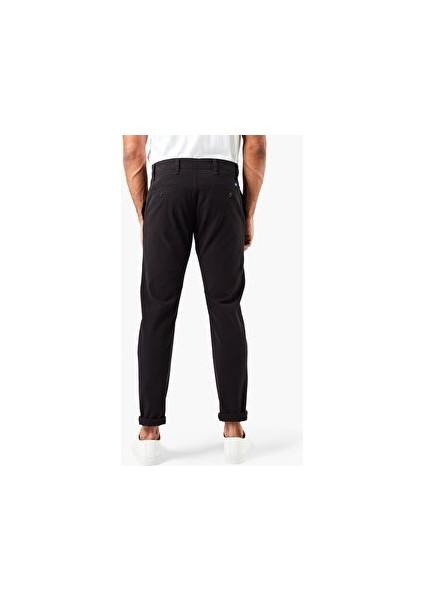 Smart 360 Flex Siyah Ultimate Skinny Fit Chino Pantolon