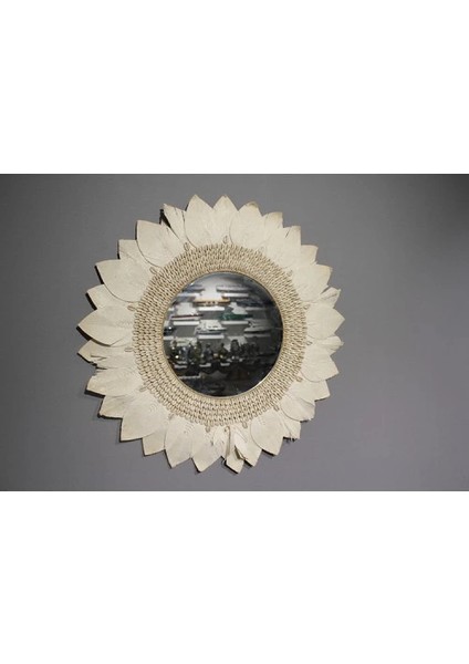 Makrome Duvar Aynası Model 1