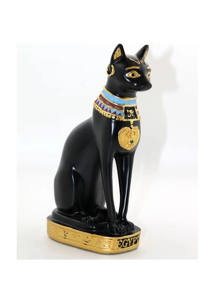 Polyester Mısır Kedisi Figürü