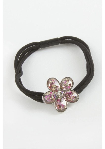 Kulaklı Taşlı Lastikli Toka