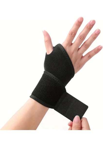 Ayarlanabilir Destekli Kadın&erkek El Bilekliği Sağ & Sol El Uyumlu, Spor ve Günlük Kullanıma