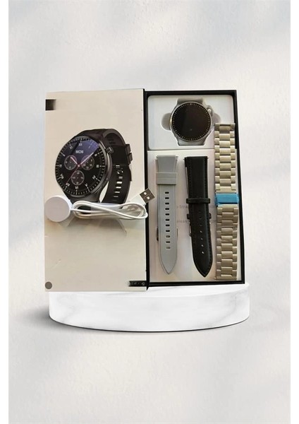 Akıllı Saat Çoklu Kordon Seçeneği Amoled Ekran Çok Fonksiyonlu Bluetooth Bağlantılı modelleri