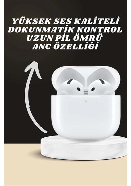 7 Kordonlu Akıllı Saat ve Yeni Nesil Kulaklık Dokunmatik Ekran Android ve Ios Uyumlu