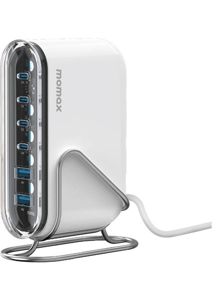 1-Charge Flow+ 6-Port Gan Çoklu Şarj Aleti 120W