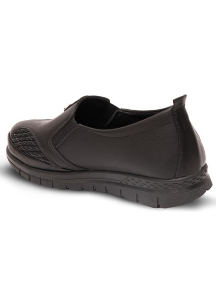 Kadın Siyah Klasik Ayakkabı Ortopedik Anne Ayakkabısı Anne Babet Ayakkabı Anne Kadın Günlük Ayakkabı Zslnk 655 modelleri