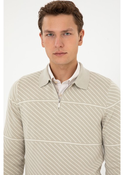 Erkek Açık Haki Kazak /triko 50308284-VR183 fiyatları