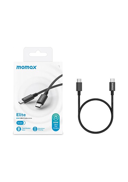 Elite Link Type C - Type C Kablo 60W (0,5 Metre) modelleri