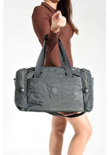 Lüks Figürlü Gösterişli Bol Bölmeli Seyahat Çanta