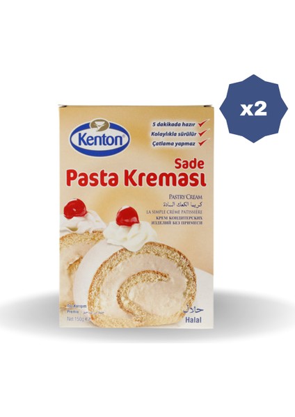 Pasta Kreması Sade 137 gr - (2 Adet)