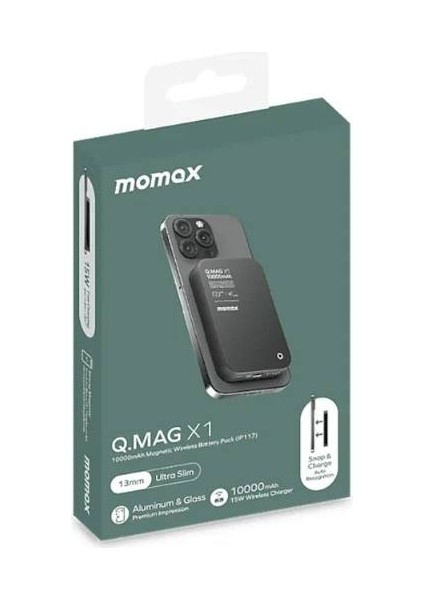 Q Mag X1 Magsafe Powerbank 10000 Mah