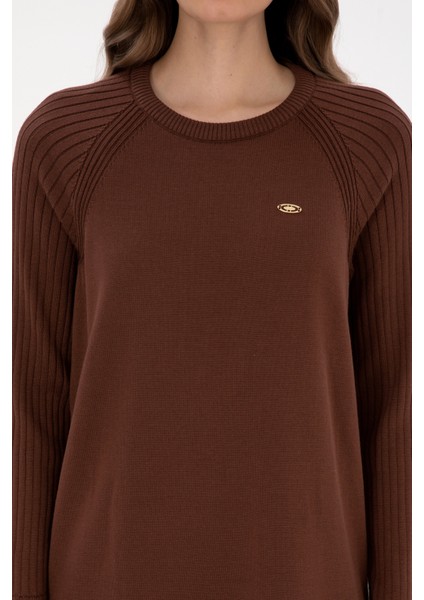 Kadın Kahverengi Elbise (Triko) 50314732-VR029 indirimleri