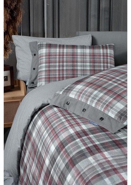 Gordon Gri Tek Kişilik %100 Pamuk Nevresim Takımı indirimleri