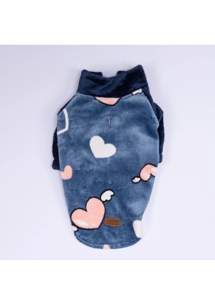 Mavi Verona Kiss Küçük Irk Köpek Polar Ceket fırsatları