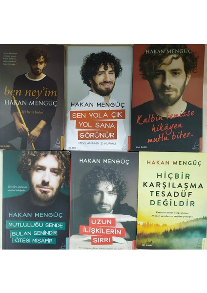 Sen Yola Çık Yol Sana Görünür -Hikayen Temizse Hikayen Mutlu Biter-Ben Neyim-Hiç Bir Karşılaşma Tesadüf Değildir.-Mutluluğu Sende Bulan Senindir Ötesi Misafir-Uzun Ilişkiler Hakan Mengüç