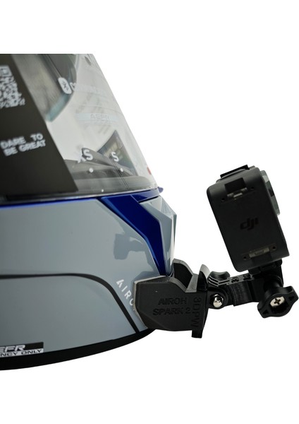 Airoh Spark 2 Kask uyumlu chinmount aksiyon kamera çene bağlantı aparatı seti fiyatları