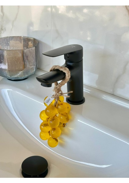 El Yapımı Üzüm Salkım Sabun – Sarı Renk | Dekoratif & Doğal Sabun | Meditacraft