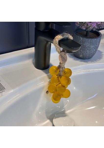 El Yapımı Üzüm Salkım Sabun – Sarı Renk | Dekoratif & Doğal Sabun | Meditacraft fiyatları