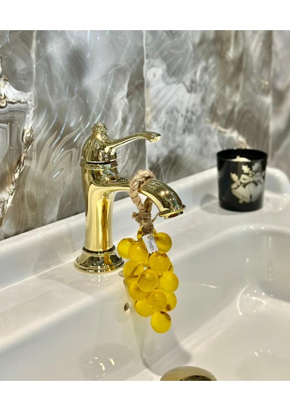 El Yapımı Üzüm Salkım Sabun – Sarı Renk | Dekoratif & Doğal Sabun | Meditacraft indirimleri