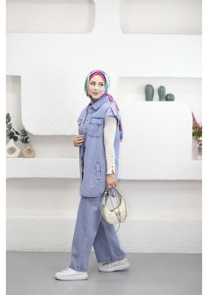 7411 Apoletli Cepli Kot Takım fiyatları